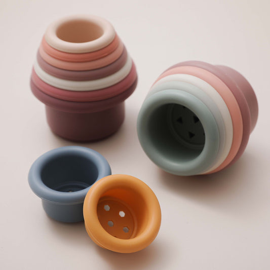 Silicon  Stacking Cup Toys