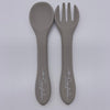 Baby utensils with casing