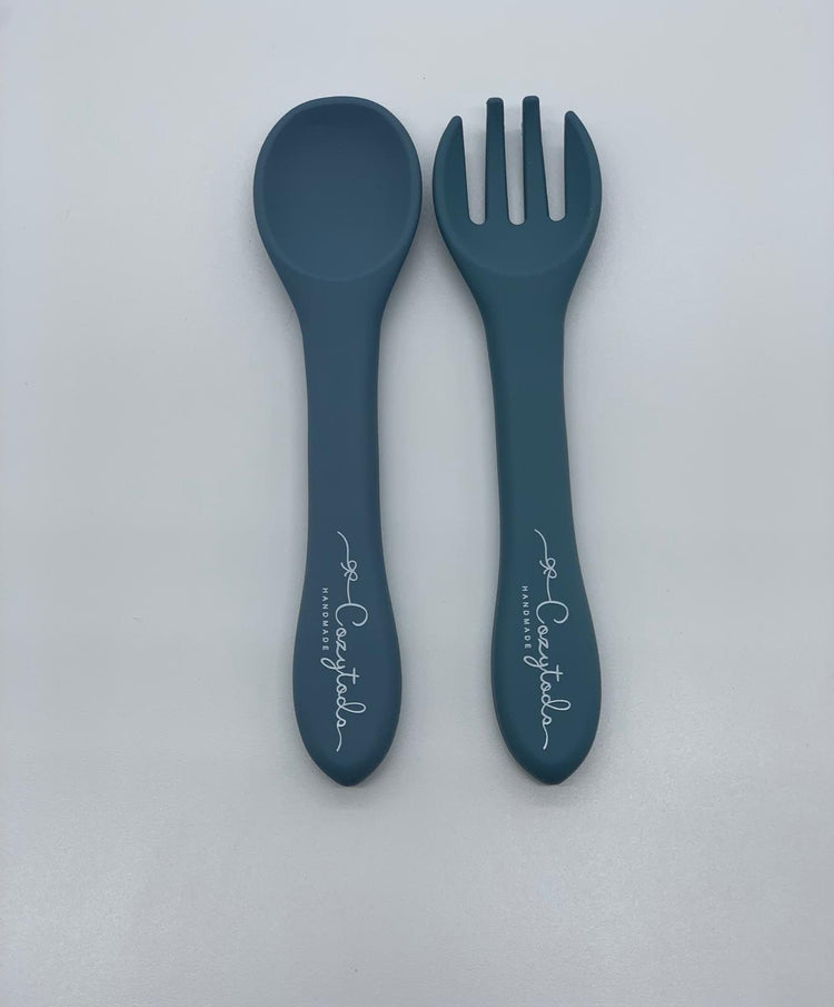 Baby utensils with casing