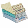 Customized Half Minky Beansprout Husk Pillow
