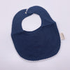 Baby pom pom cotton muslin bib