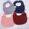 Baby pom pom cotton muslin bib