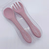 Baby utensils with casing