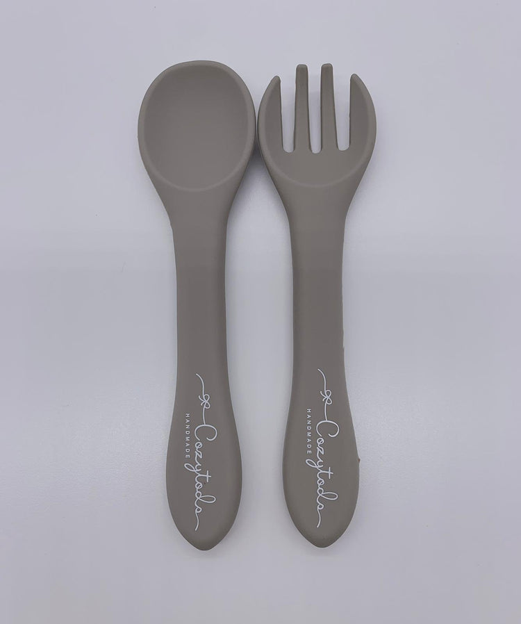 Baby utensils with casing