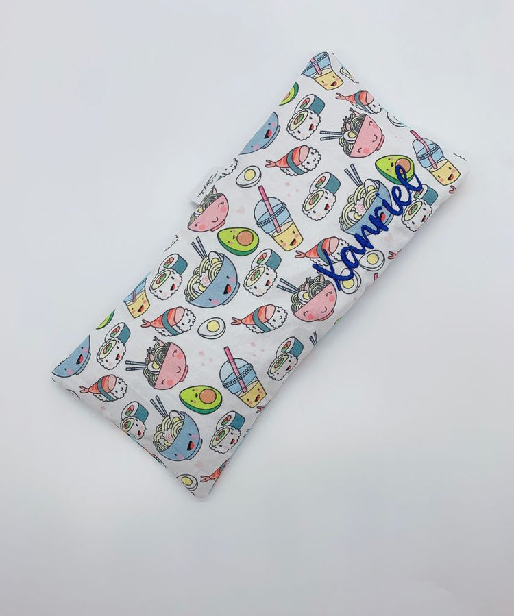 Customized Dual Fabrics Beansprout Husk Pillow